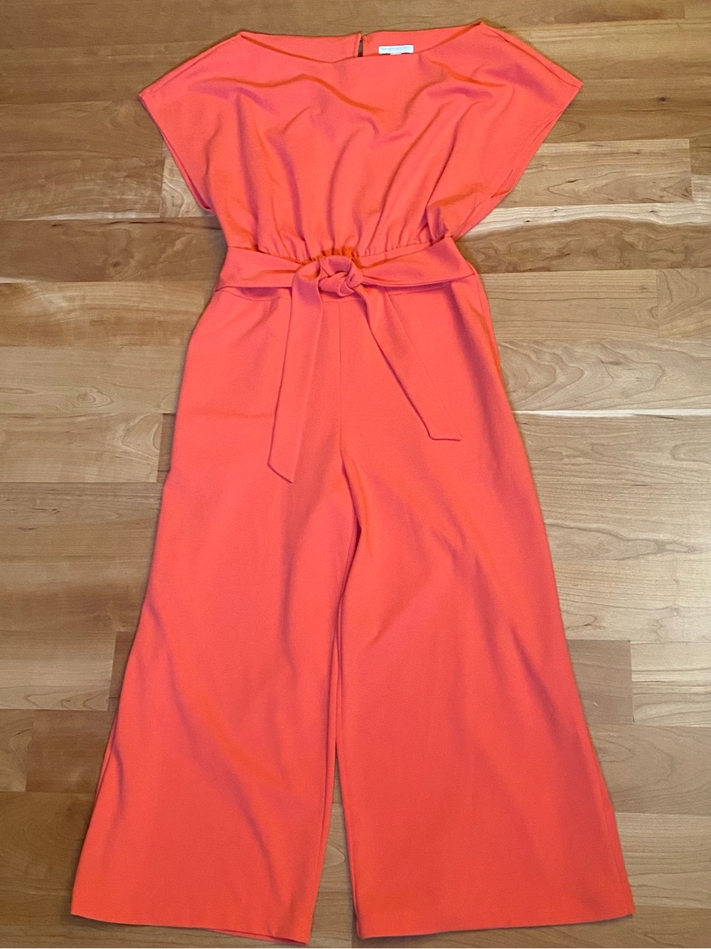 New York & Company Coral Jumpsuit